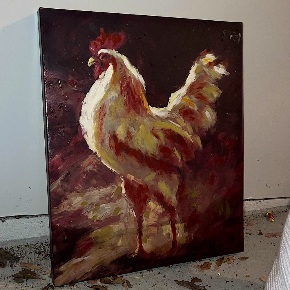 Chicken painting